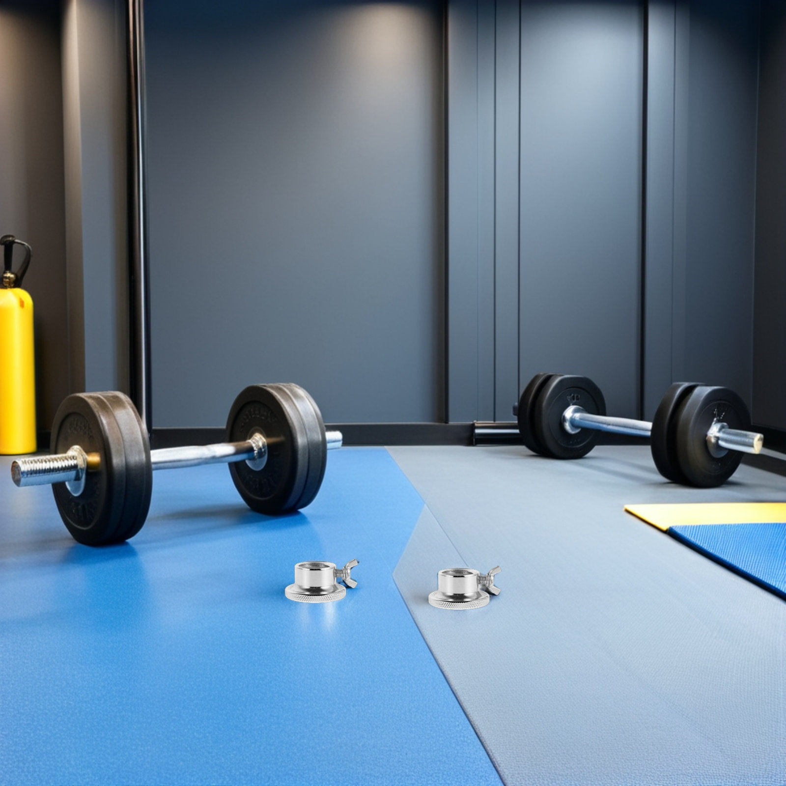 Home Gym Usa - 4 قطع من صواميل تثبيت الدمبل