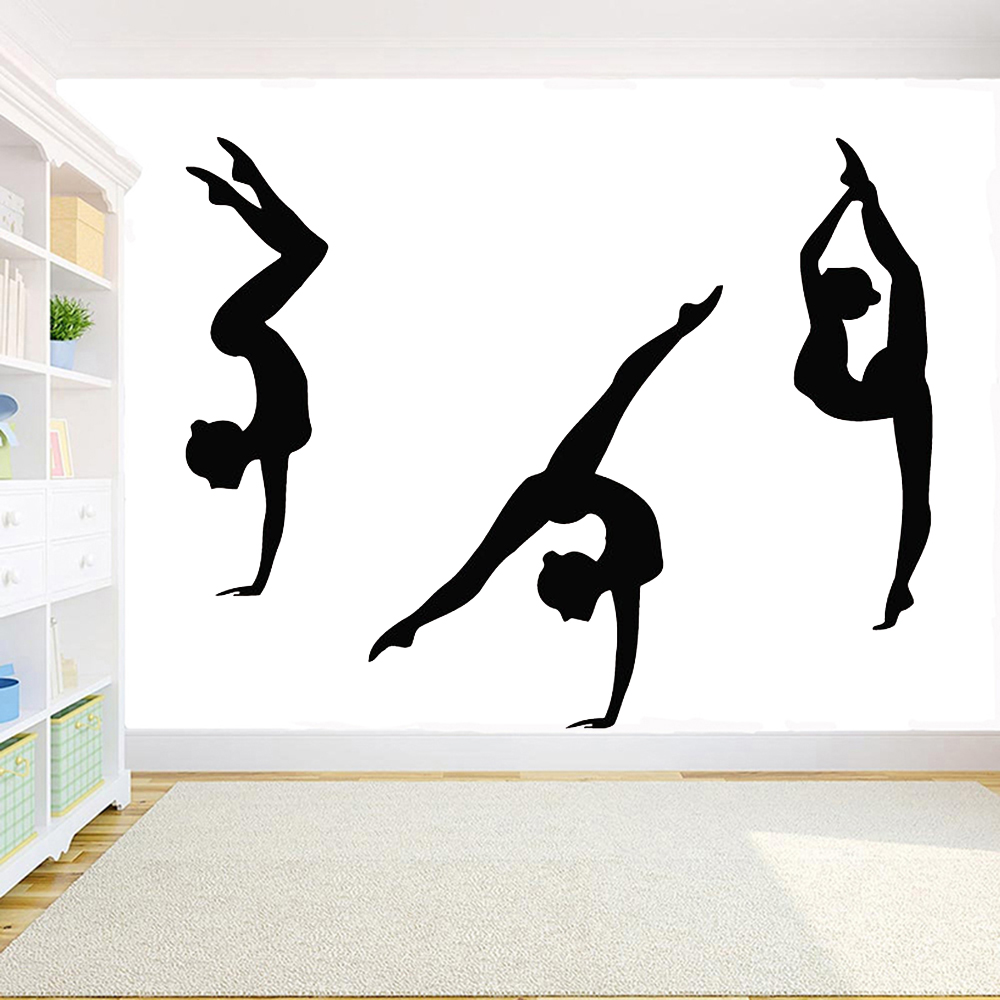 Home Gym On Wall - الجمباز الجدار ملصق رياضة ديكور 3