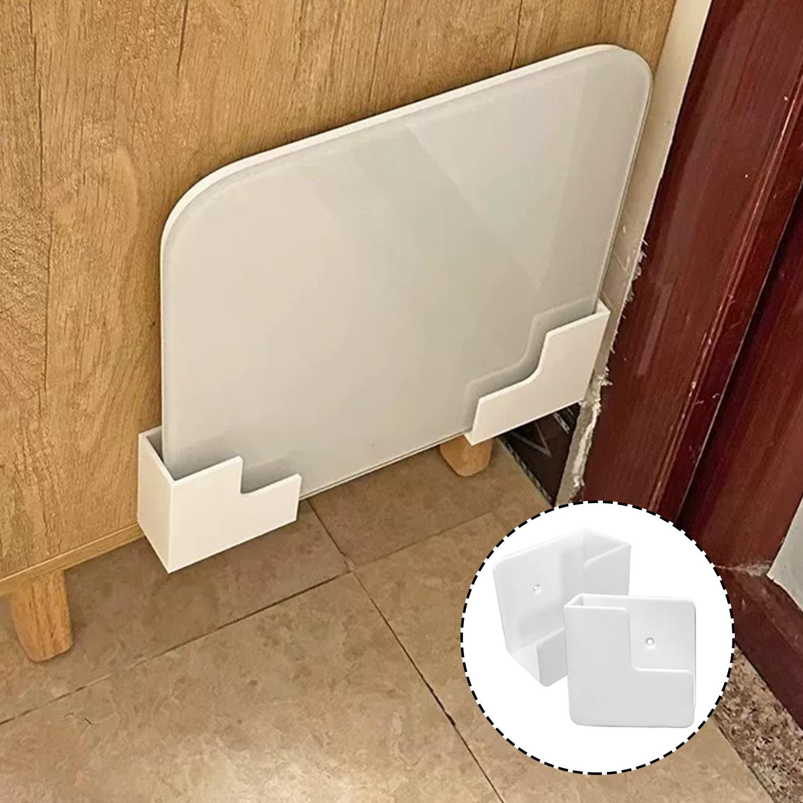 Home Gym On Wall - حامل تخزين بدون حفر، رف لاصق