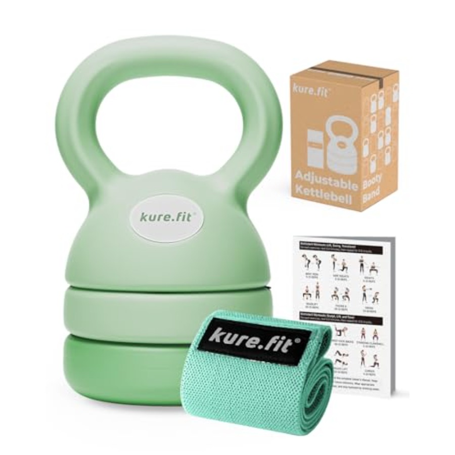 Home Gym Designs - كيتل بيل قابل للتعديل للاستخدام المنزلي،