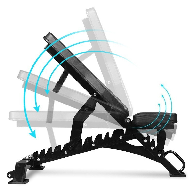 Home Gym Designs - مقعد دمبل معدني تجاري قابل للتعديل