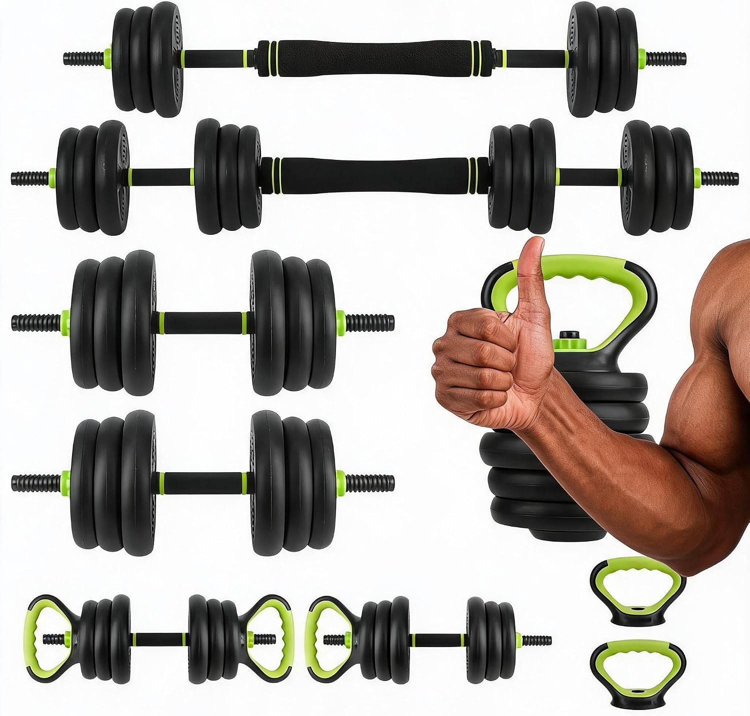 Home Gym Packages - مجموعة دمبل قابلة للتعديل 4 في