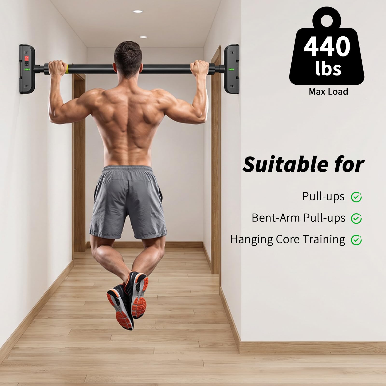 Suspension Trainer Door - عارضة تمارين للباب، عارضة رفع الأثقال
