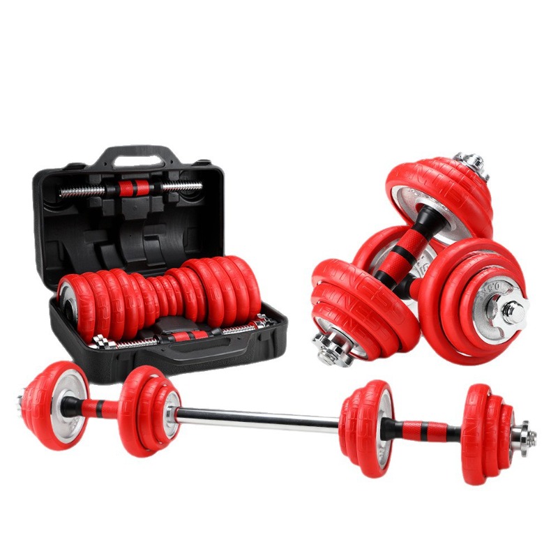 Olympic Barbell 20Kg - مجموعة دمبلز في صندوق هدايا 20/30/50