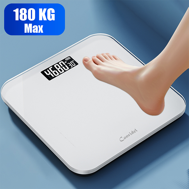 Home Gym Body Solid - ميزان حمام رقمي عالي الدقة من