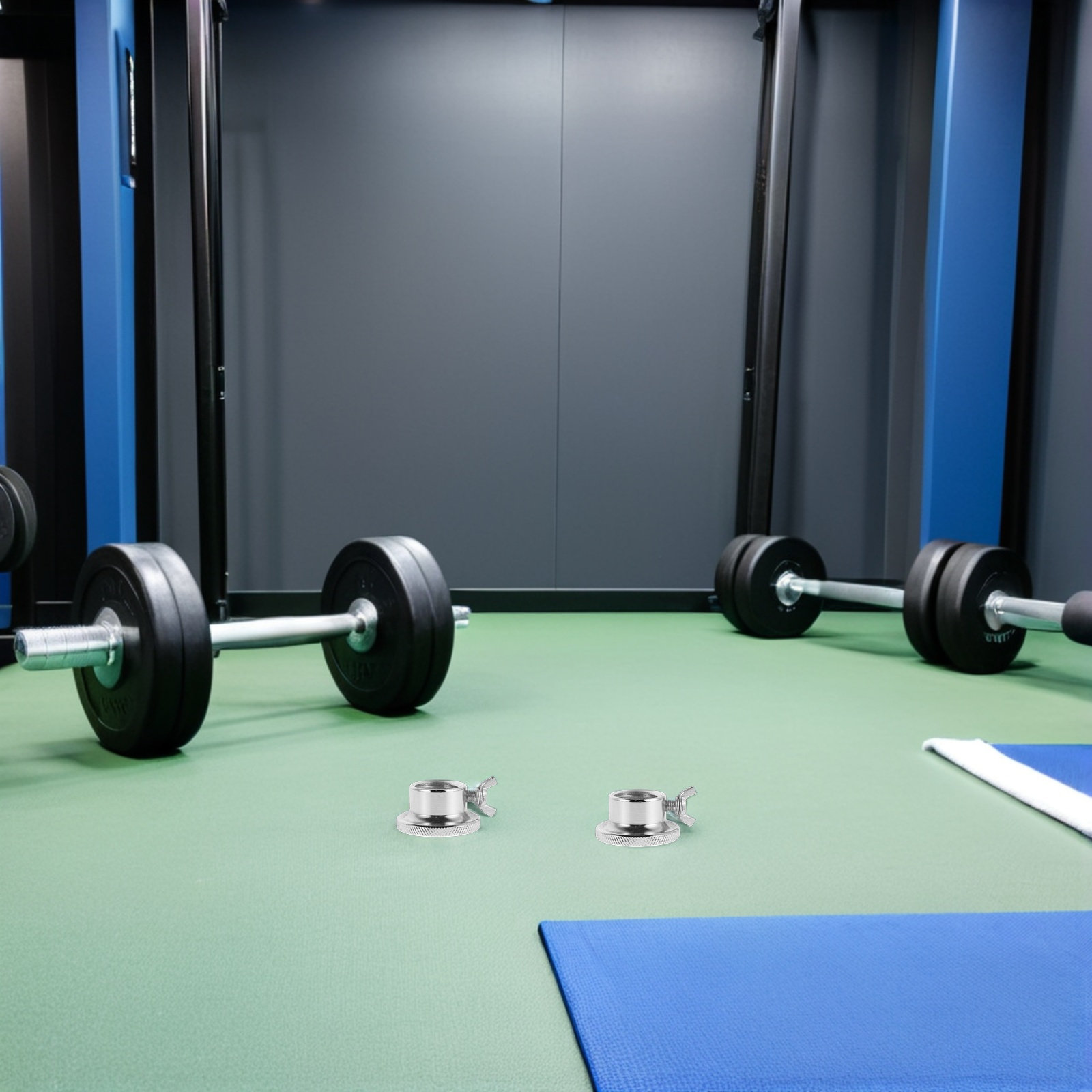 4 قطع من صواميل تثبيت الدمبل ا - مراجعة Home Gym Usa وسعره