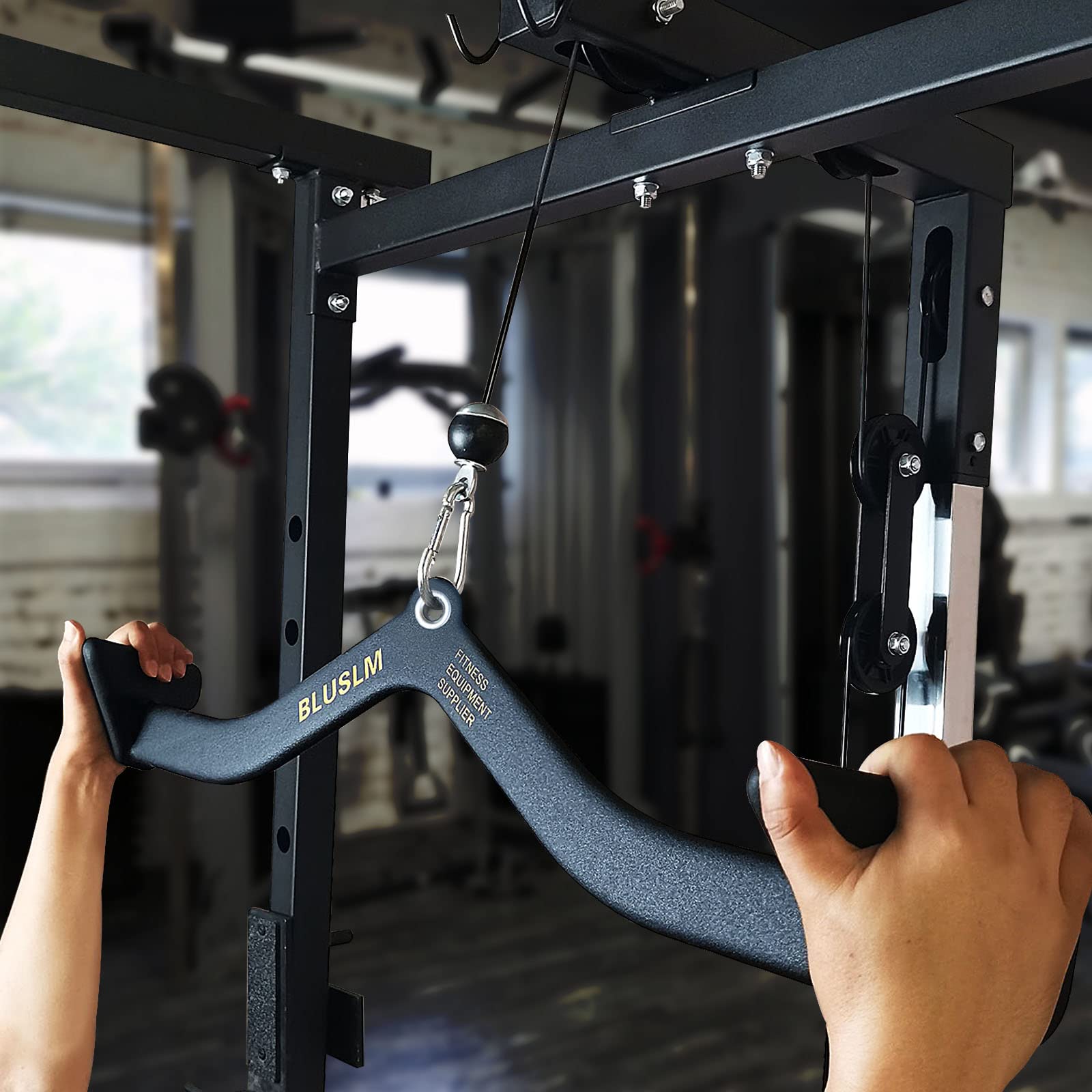 المنزل الصالة الرياضية اللياقة - مراجعة Home Gym Cable Machine وسعره