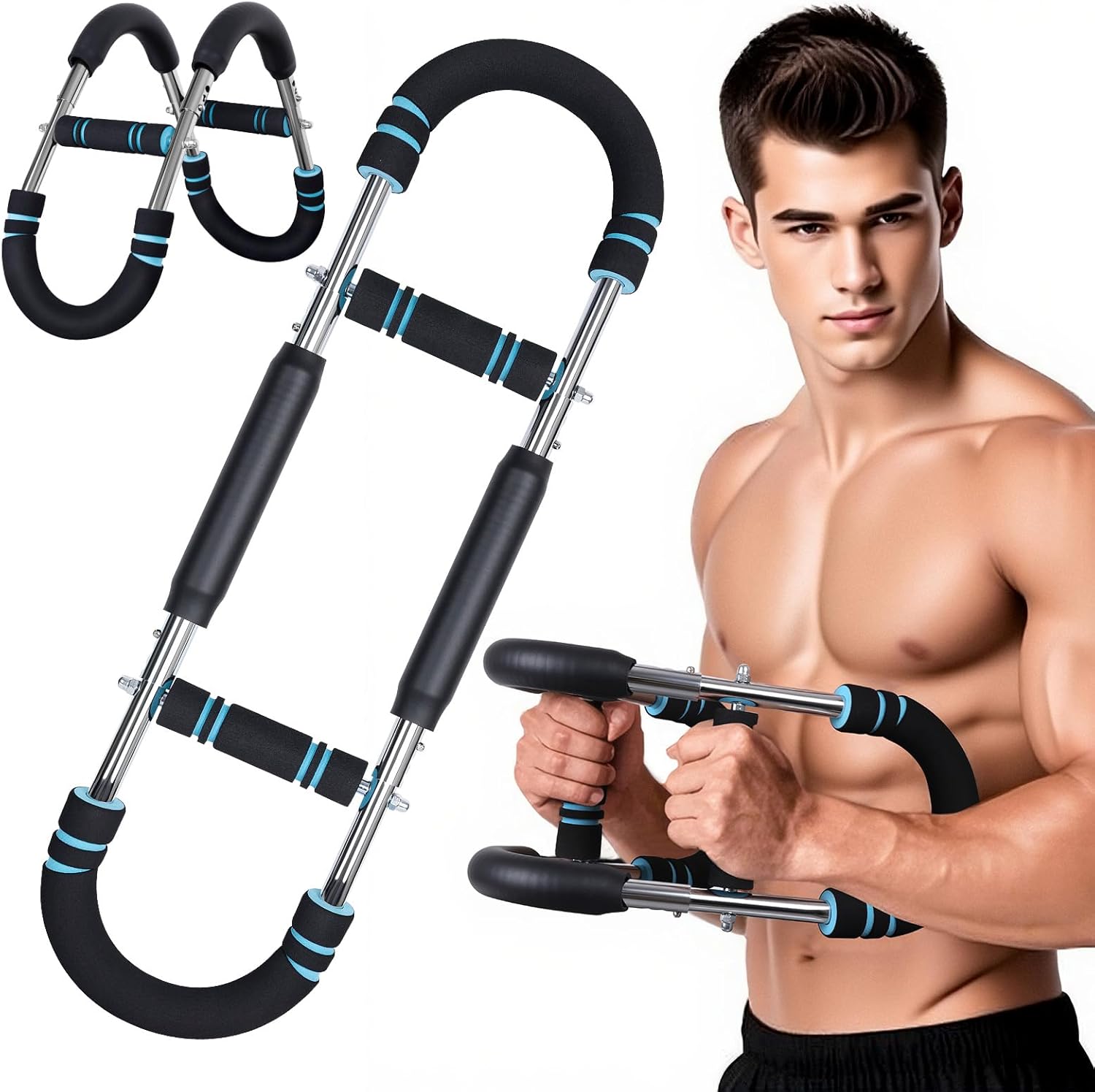 جهاز تدريب الذراع قابل للتعديل - مراجعة Home Gym Upper Body Workout وسعره