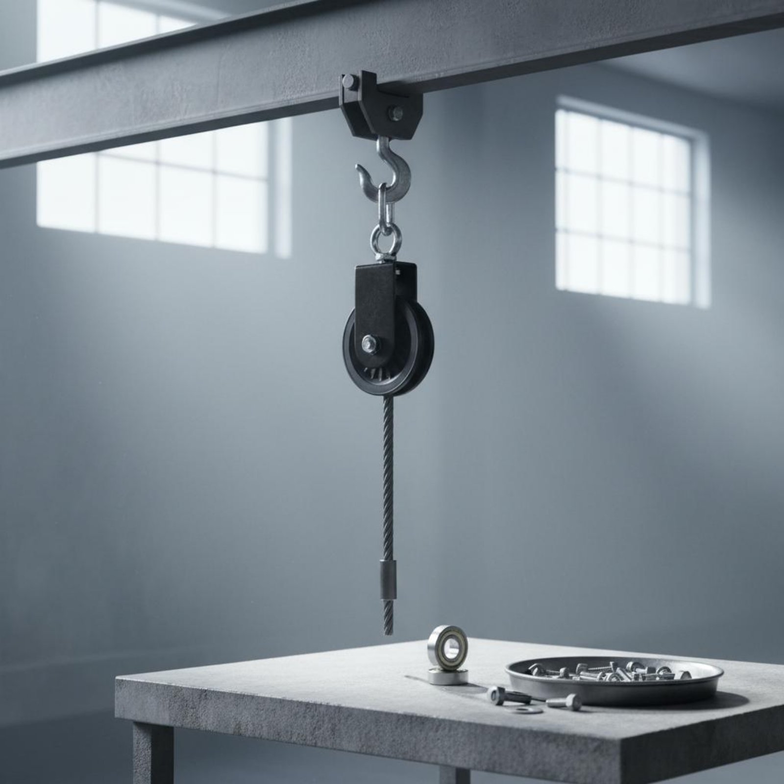 حامل بكرة لياقة بدنية صامت وثا - مراجعة Home Gym Cable Machine وسعره