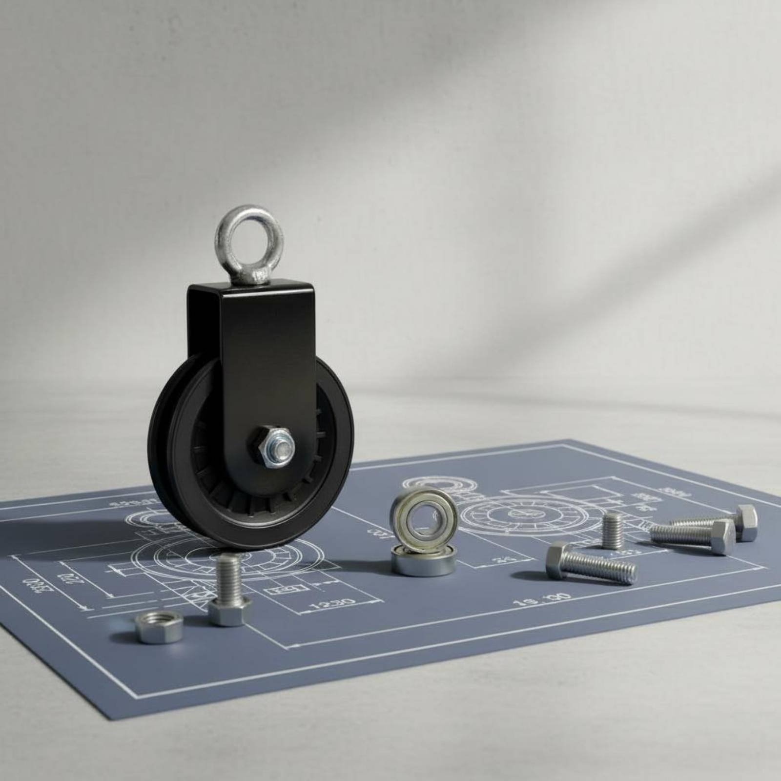 حامل بكرة لياقة بدنية صامت وثا - مراجعة Home Gym Cable Machine وسعره