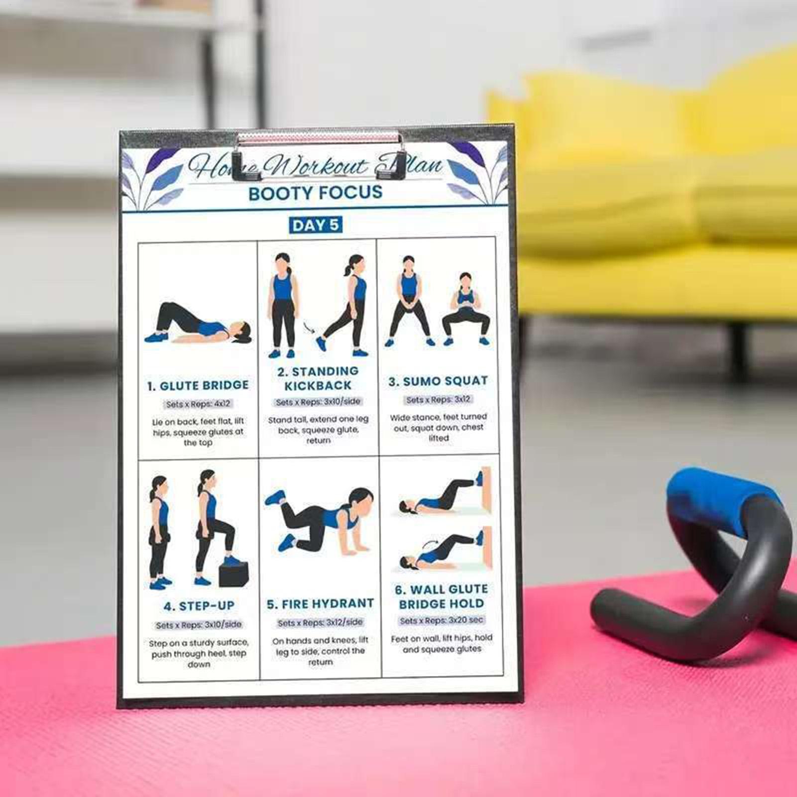 ملصقات تمارين رياضية 6 قطع، دل - مراجعة Home Gym Guide وسعره