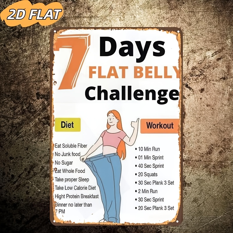 لافتة معدنية عتيقة من الألومني - مراجعة Home Gym Guide وسعره