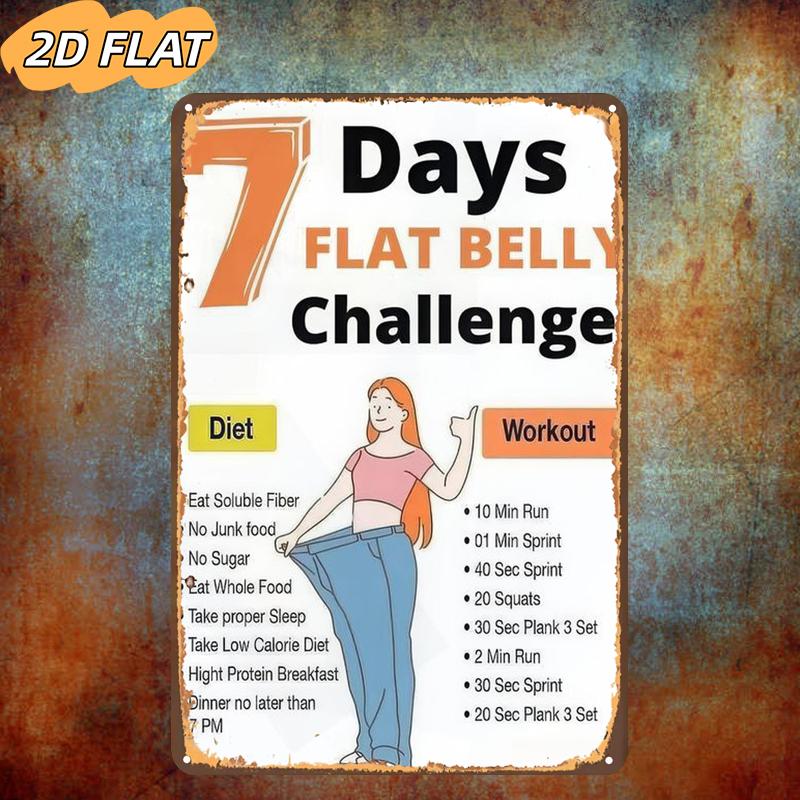 لافتة معدنية عتيقة من الألومني - مراجعة Home Gym Guide وسعره