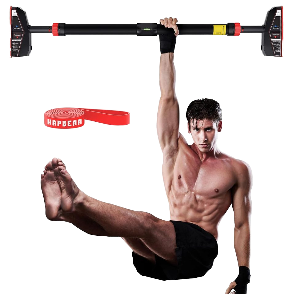 قضيب سحب أفقي قابل للتعديل للت - مراجعة Home Gym Upper Body Workout وسعره