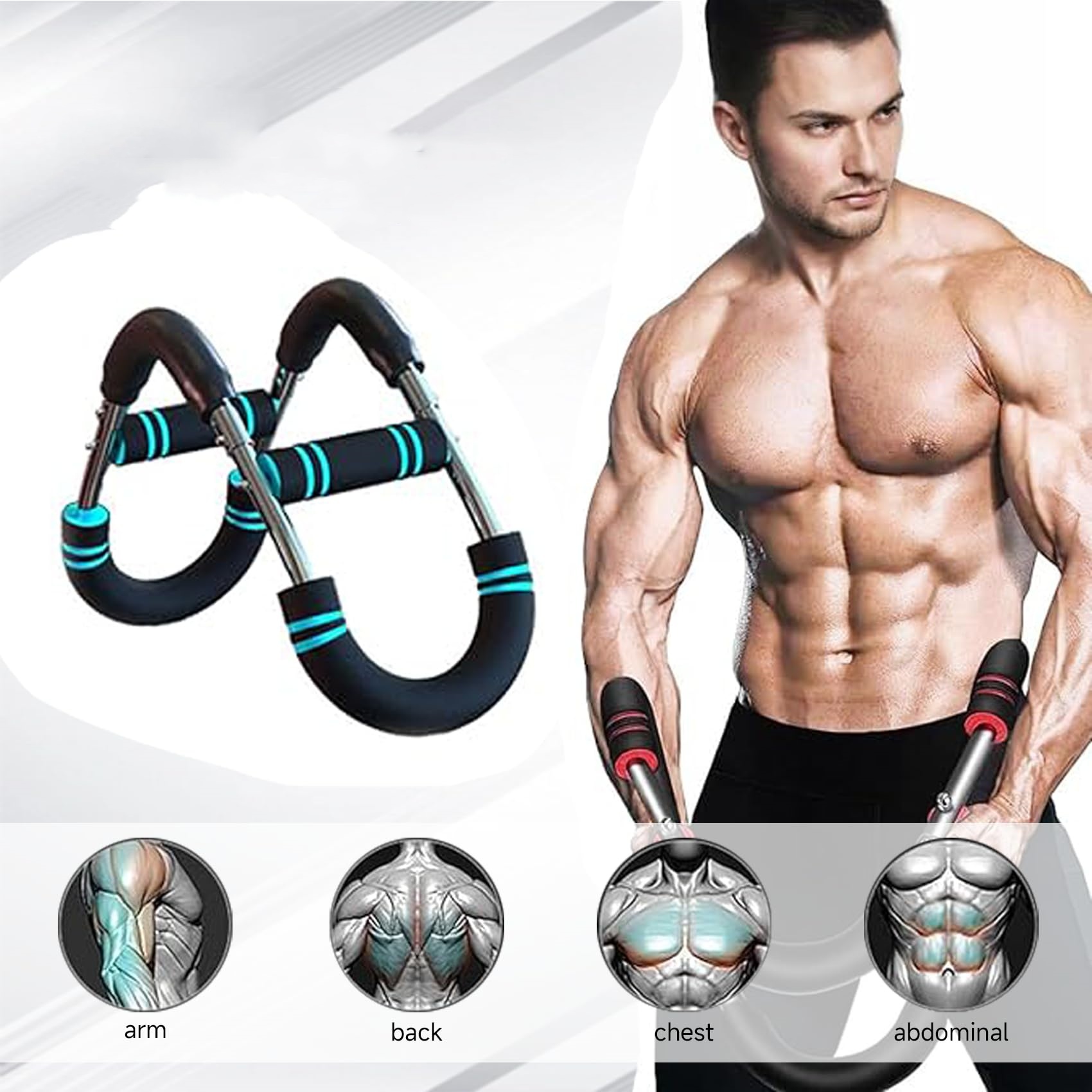 جهاز تدريب الذراعين قابل للتعد - مراجعة Home Gym Upper Body Workout وسعره