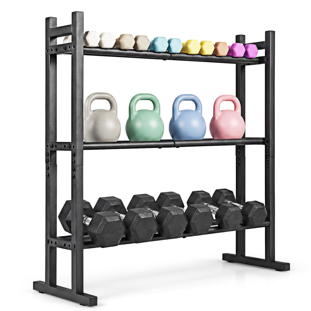 حامل أثقال ثلاثي الطبقات شديد  - مراجعة Home Gym Usa وسعره