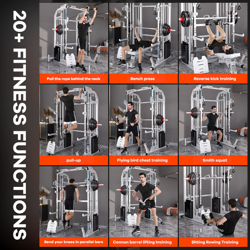 معدات رياضية منزلية من مصنع YT - مراجعة Home Gym Cable Machine وسعره