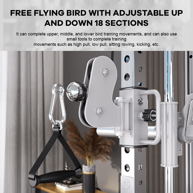 معدات رياضية منزلية من مصنع YT - مراجعة Home Gym Cable Machine وسعره