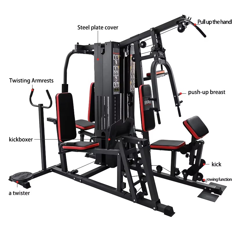 جهاز تمارين منزلي متعدد الوظائ - مراجعة Home Gym Cable Machine وسعره