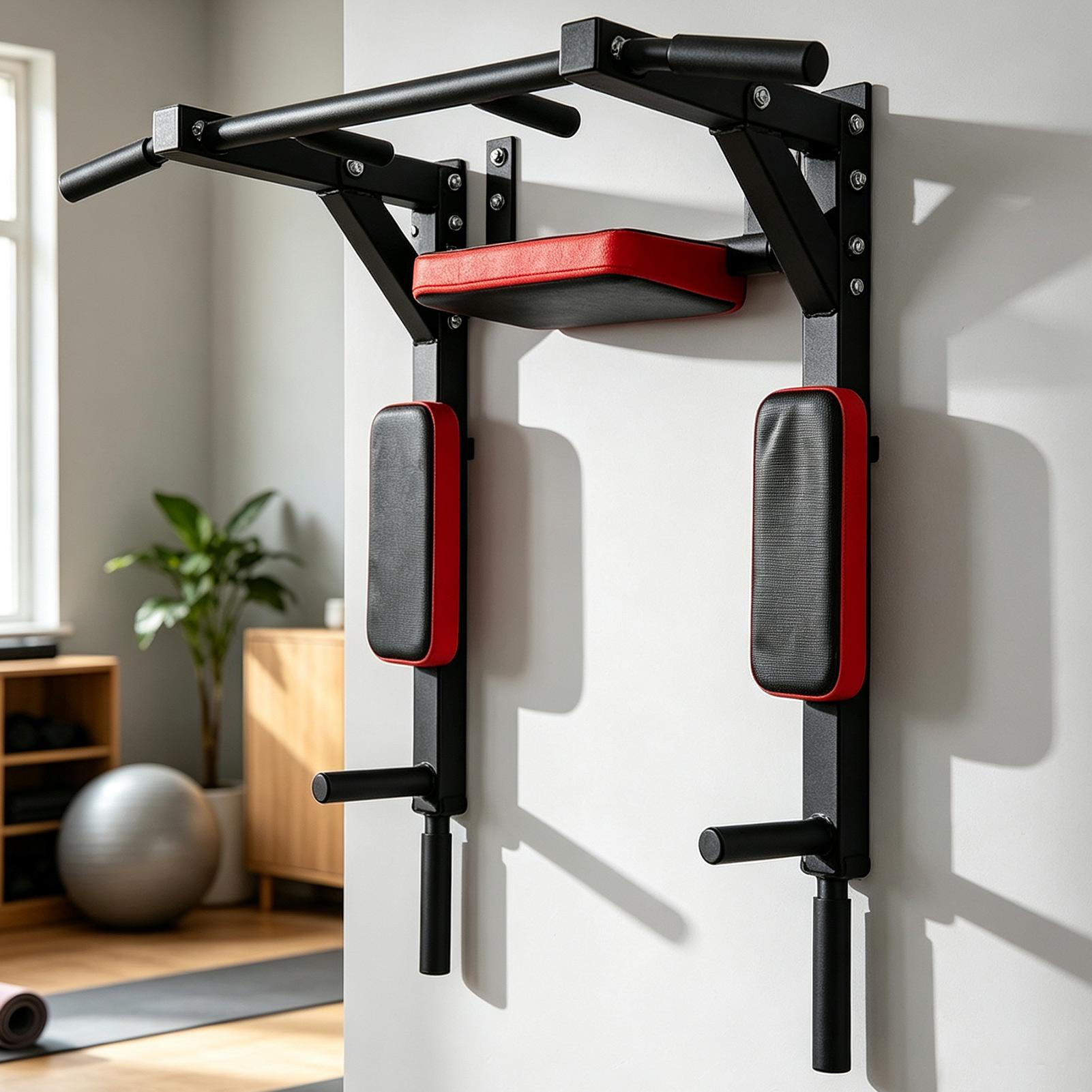قضيب سحب مثبت على الحائط لتمار - مراجعة Home Gym Upper Body Workout وسعره