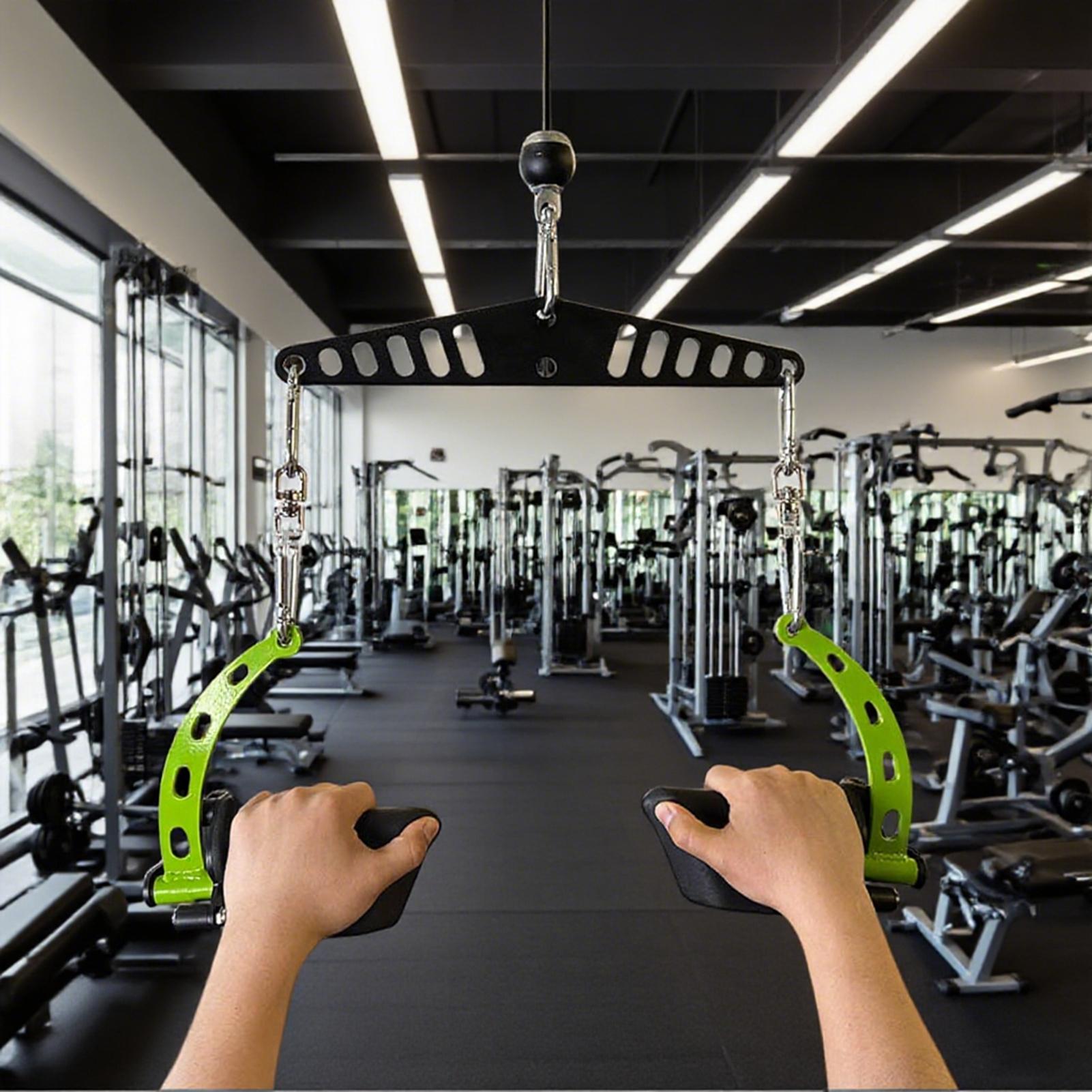 كابل آلة مرفق نظام البكرة محول - مراجعة Home Gym Cable Machine وسعره