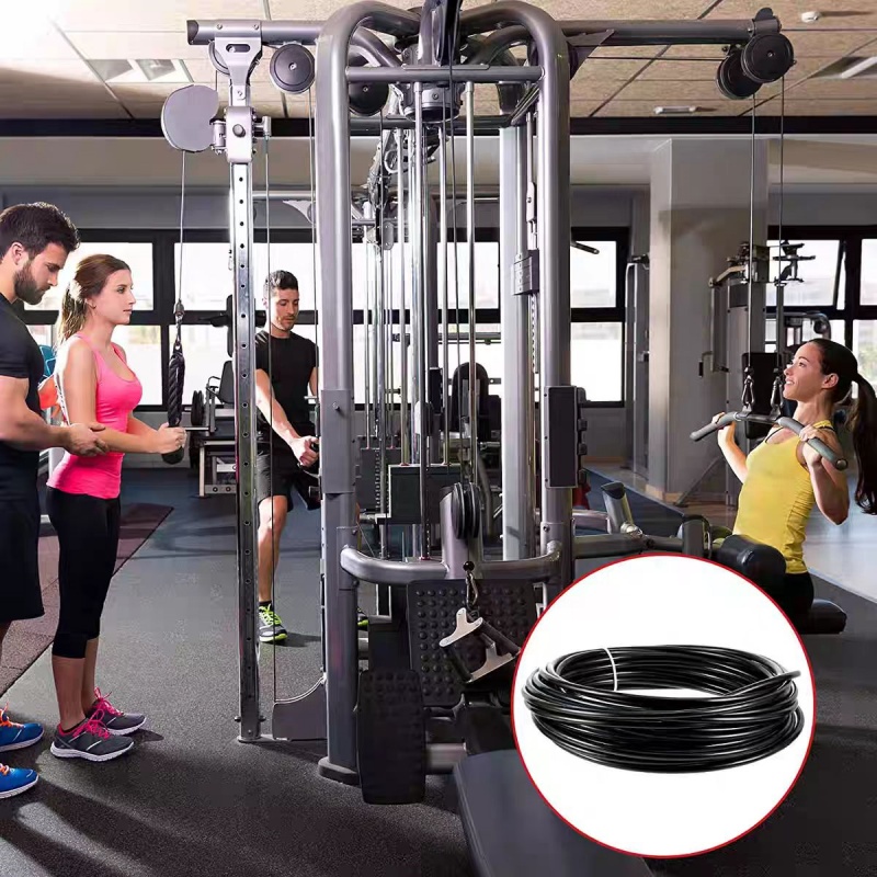 حبل أسلاك الفولاذ كابل اللياقة - مراجعة Home Gym Cable Machine وسعره