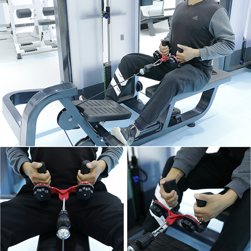 قابل للتعديل اللياقة البدنية ل - مراجعة Home Gym Cable Machine وسعره